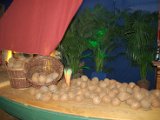 Das Highlight, traditionelles Kokosnuss öffnen zur Begrüßung ihrer Gäste (11).JPG